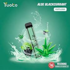 Yuoto xxl 2500 Aloe blackcurrant