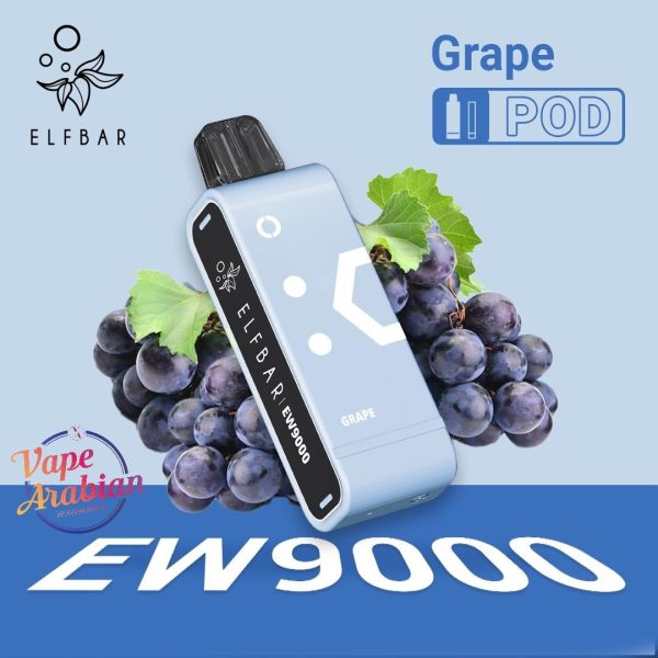 elfbar 9000 replacment pod grape