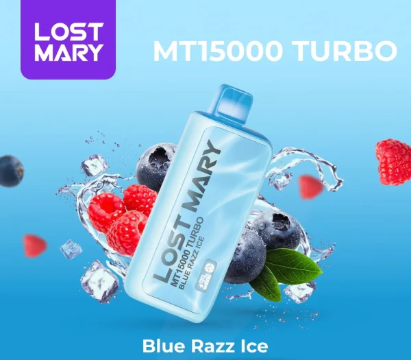 lost mary blue razz ice