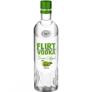 FLIRT VODKA APPLE 1LTR