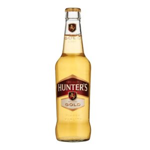 HUNTERS GOLD CIDER 330ML