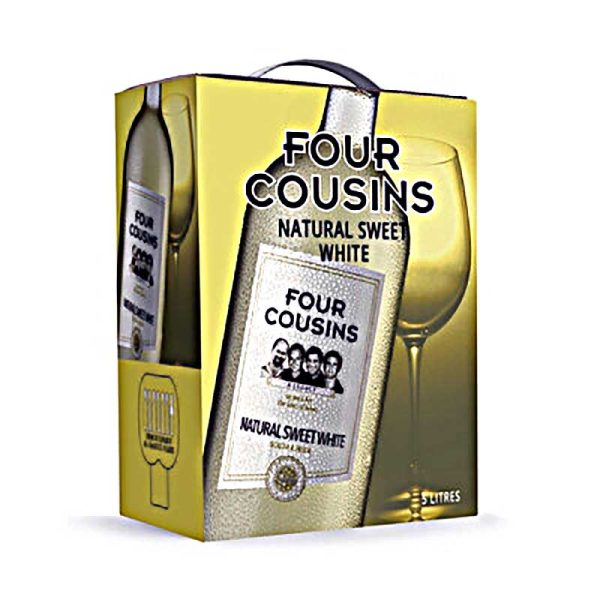 four cousins white 5litres